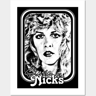 Stevie Nicks // Retro 80s Style Fan Design Posters and Art